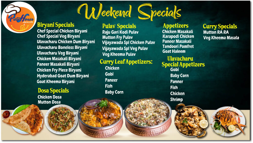 Pista House Indian restaurant in Alpharetta